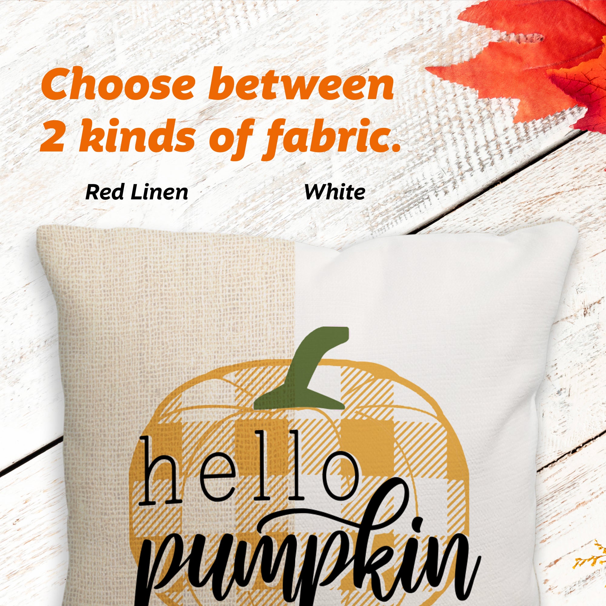 Pumpkin Season Pillow Covers - Set of 3