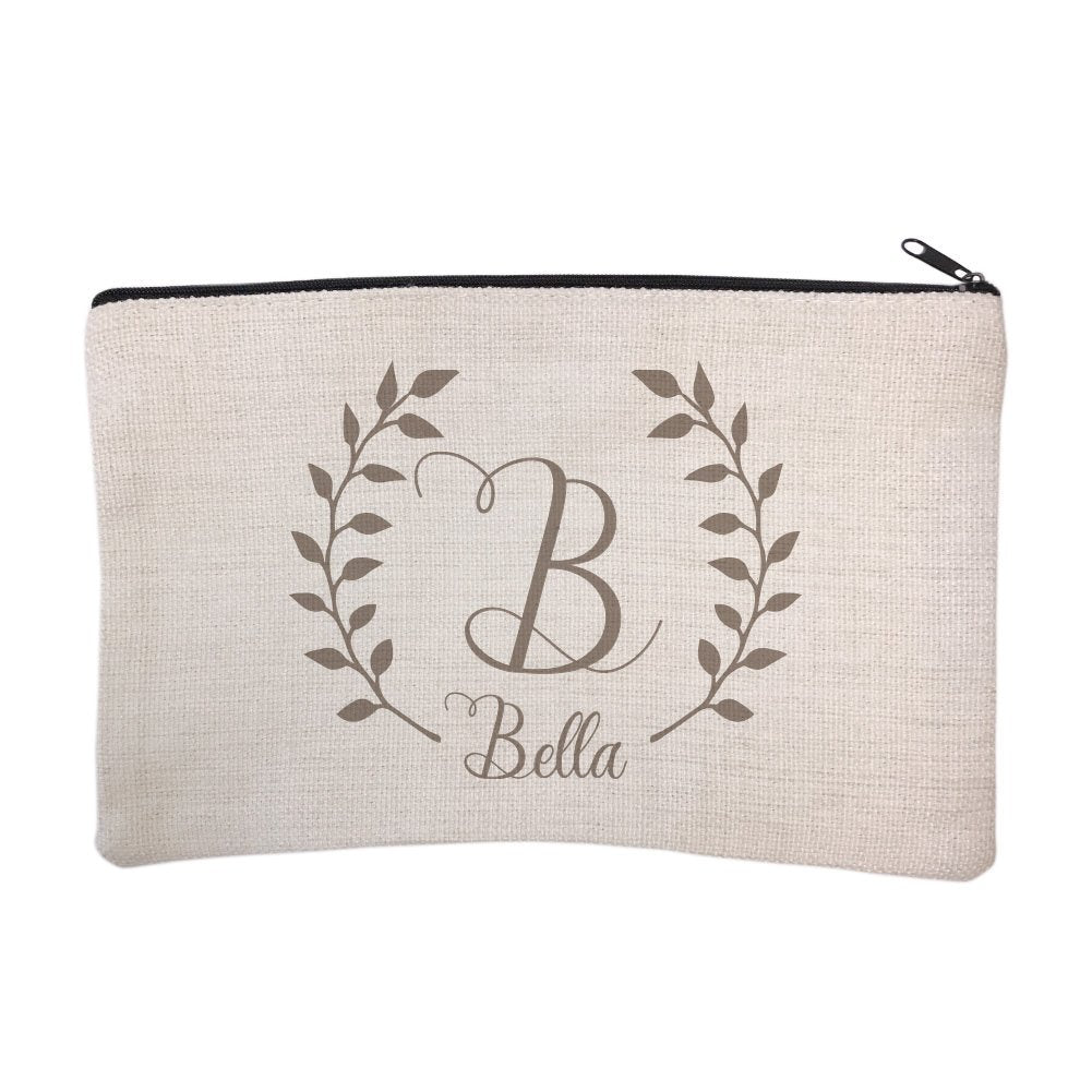 Personalized Script Name with Laurel Cosmetic Bag