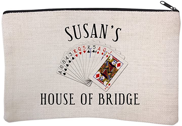 Personalized Bridge Game Bag