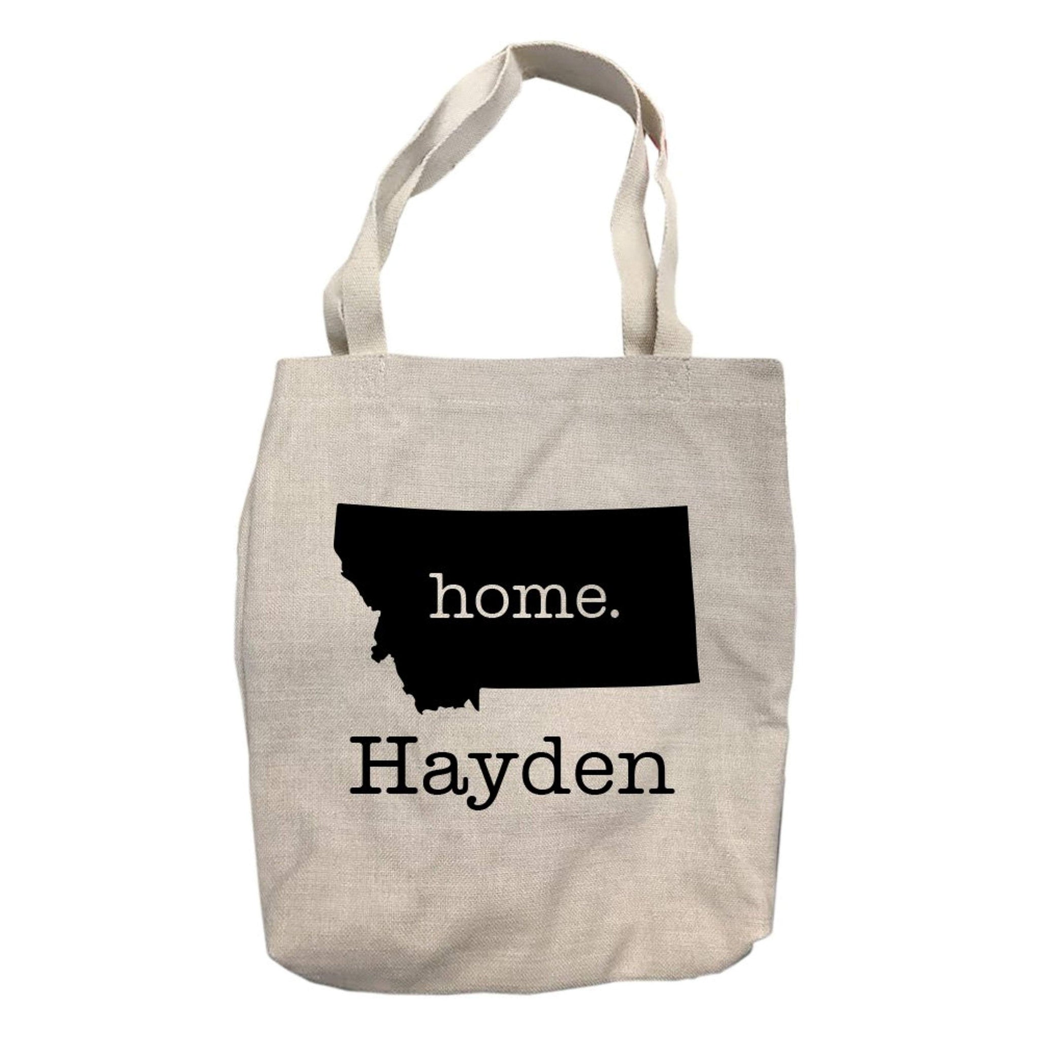 Personalized Montana Home State Tote Bag