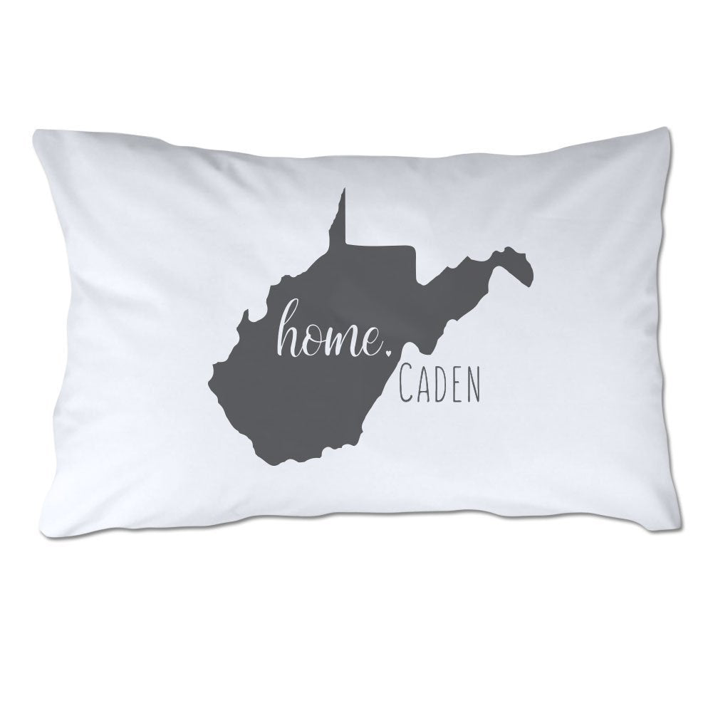 Personalized State of West Virginia Home Pillowcase