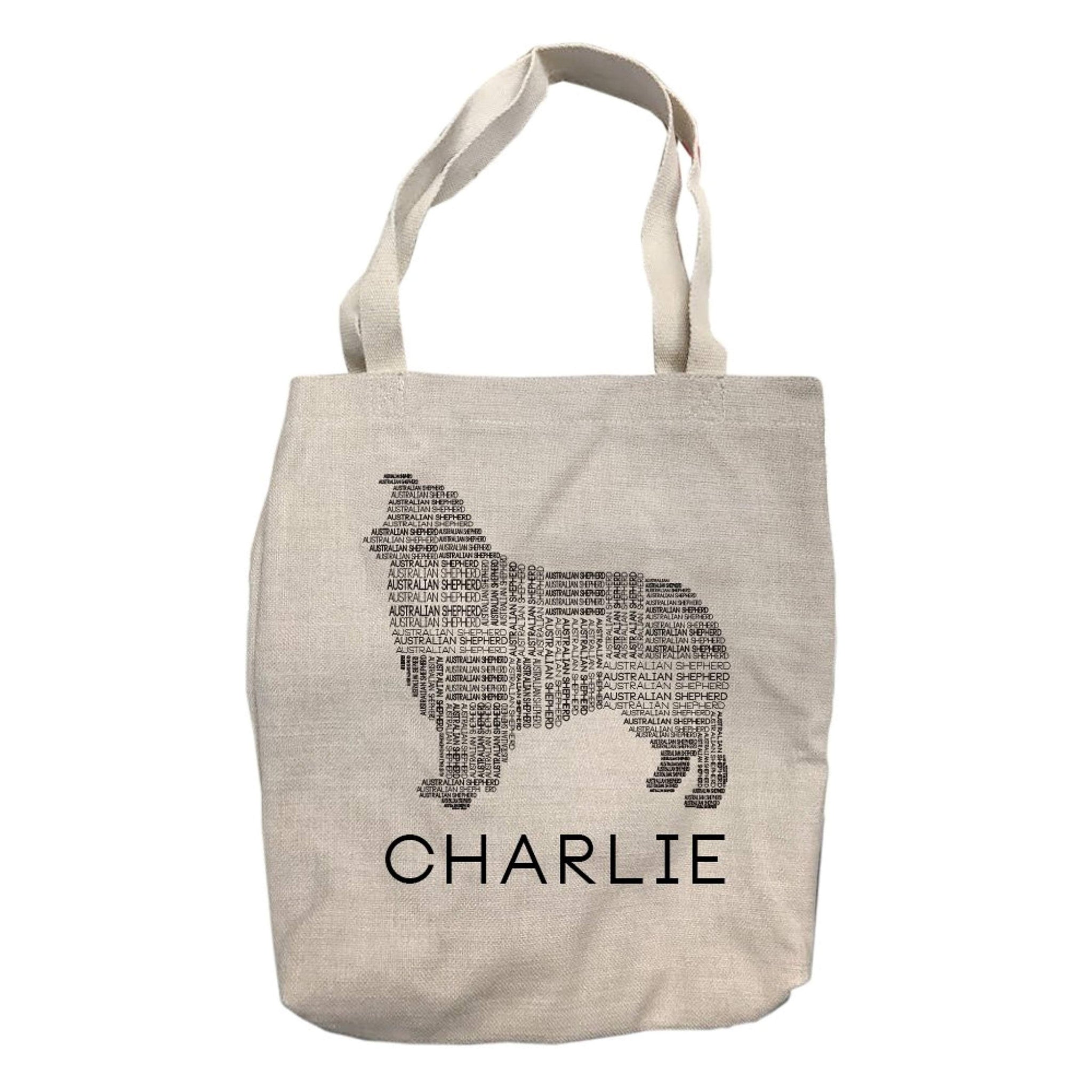 Personalized Australian Shepherd Dog Tote Bag
