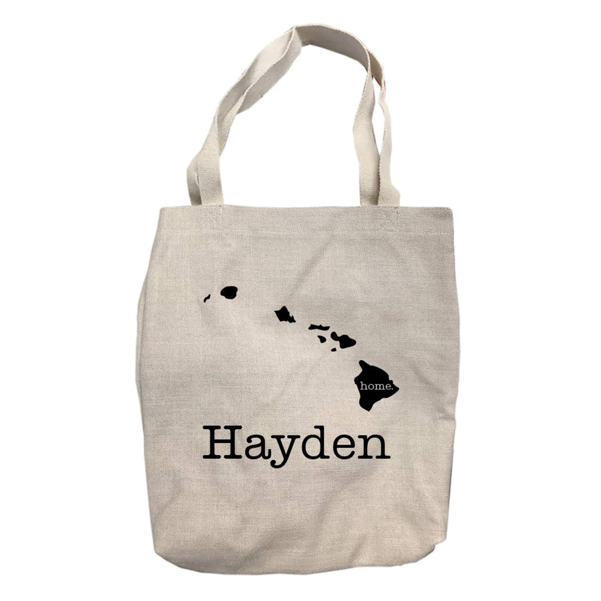 Personalized Hawaii Home State Tote Bag