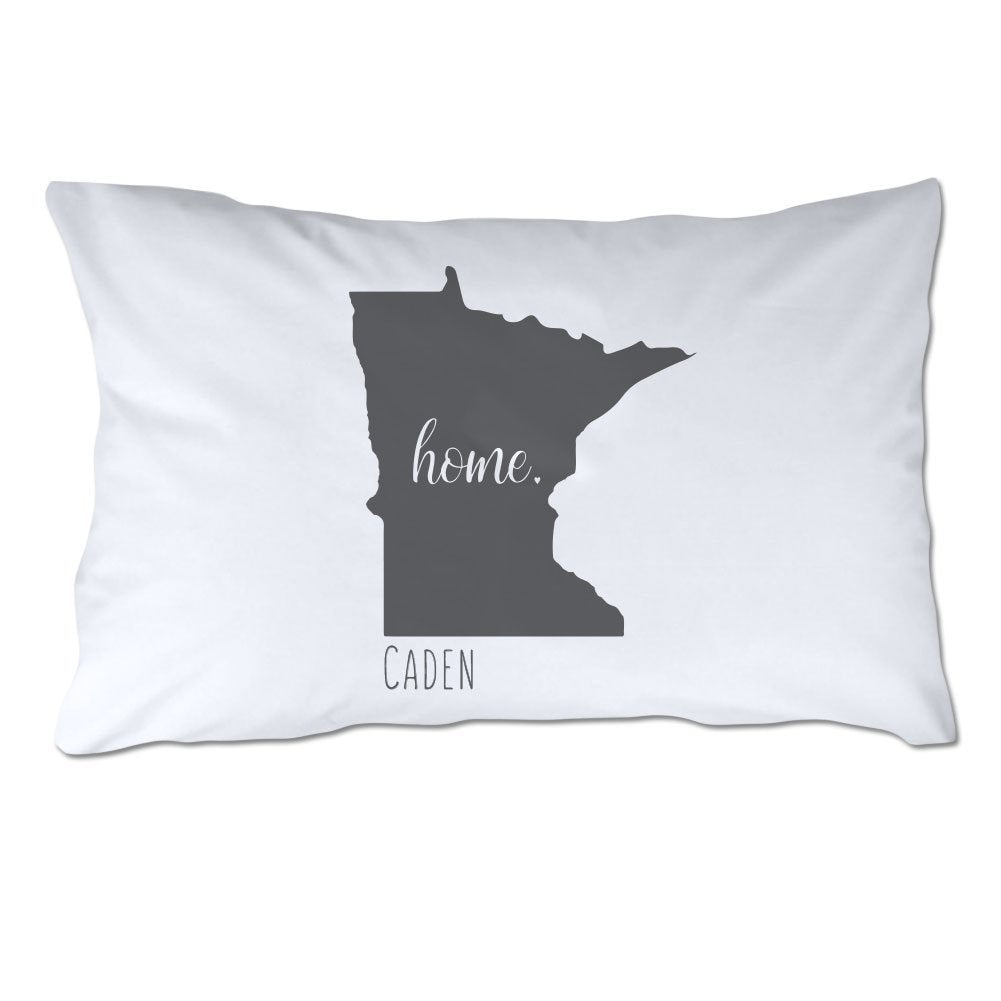 Personalized State of Minnesota Home Pillowcase
