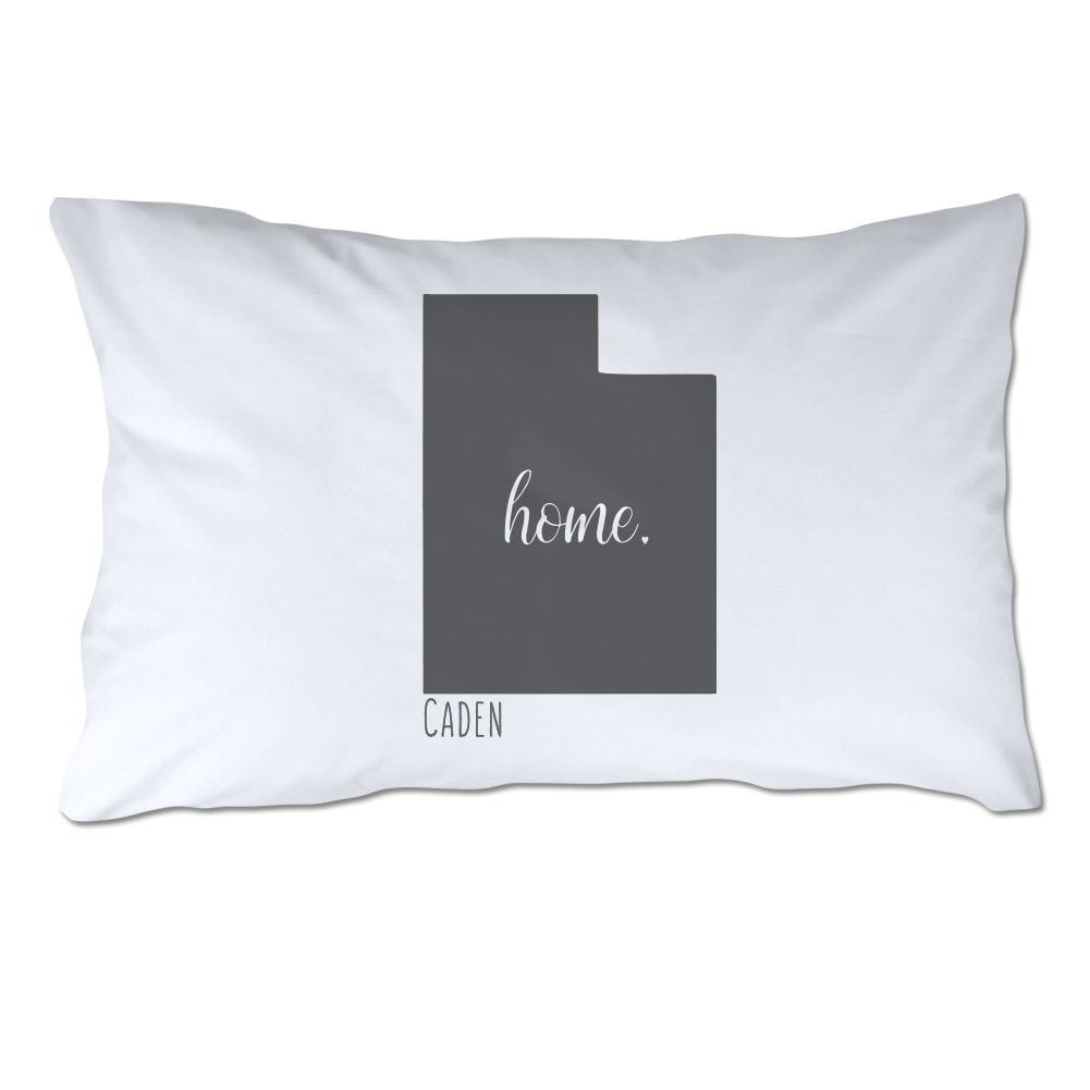 Personalized State of Utah Home Pillowcase