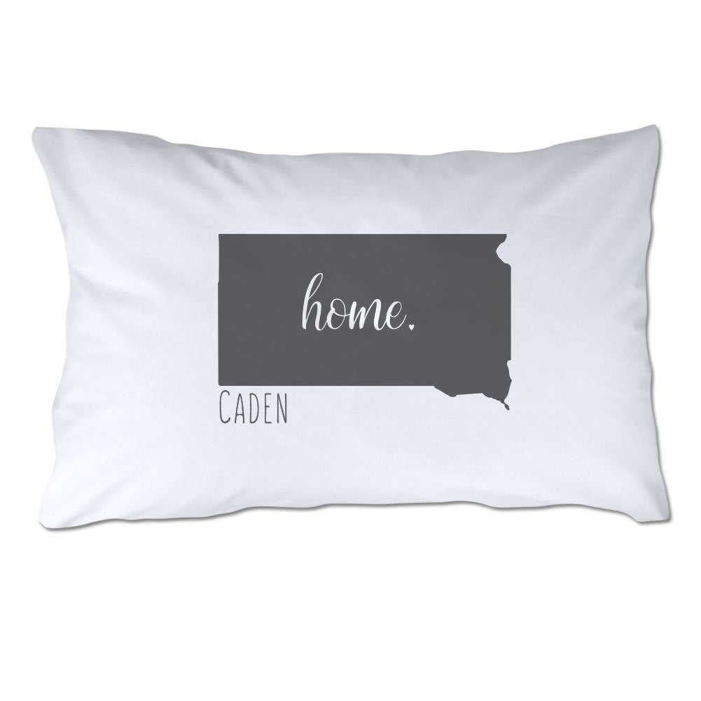 Personalized State of South Dakota Home Pillowcase