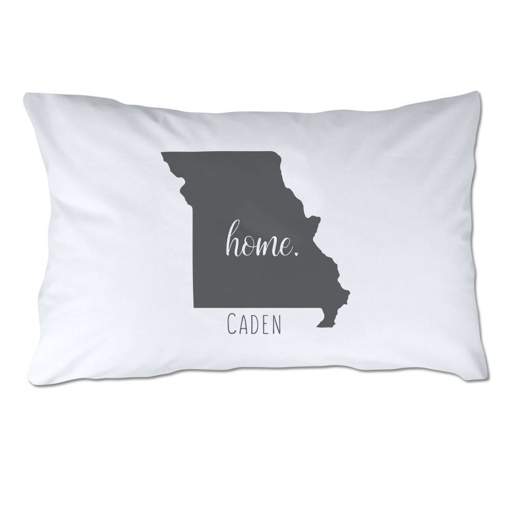 Personalized State of Missouri Home Pillowcase
