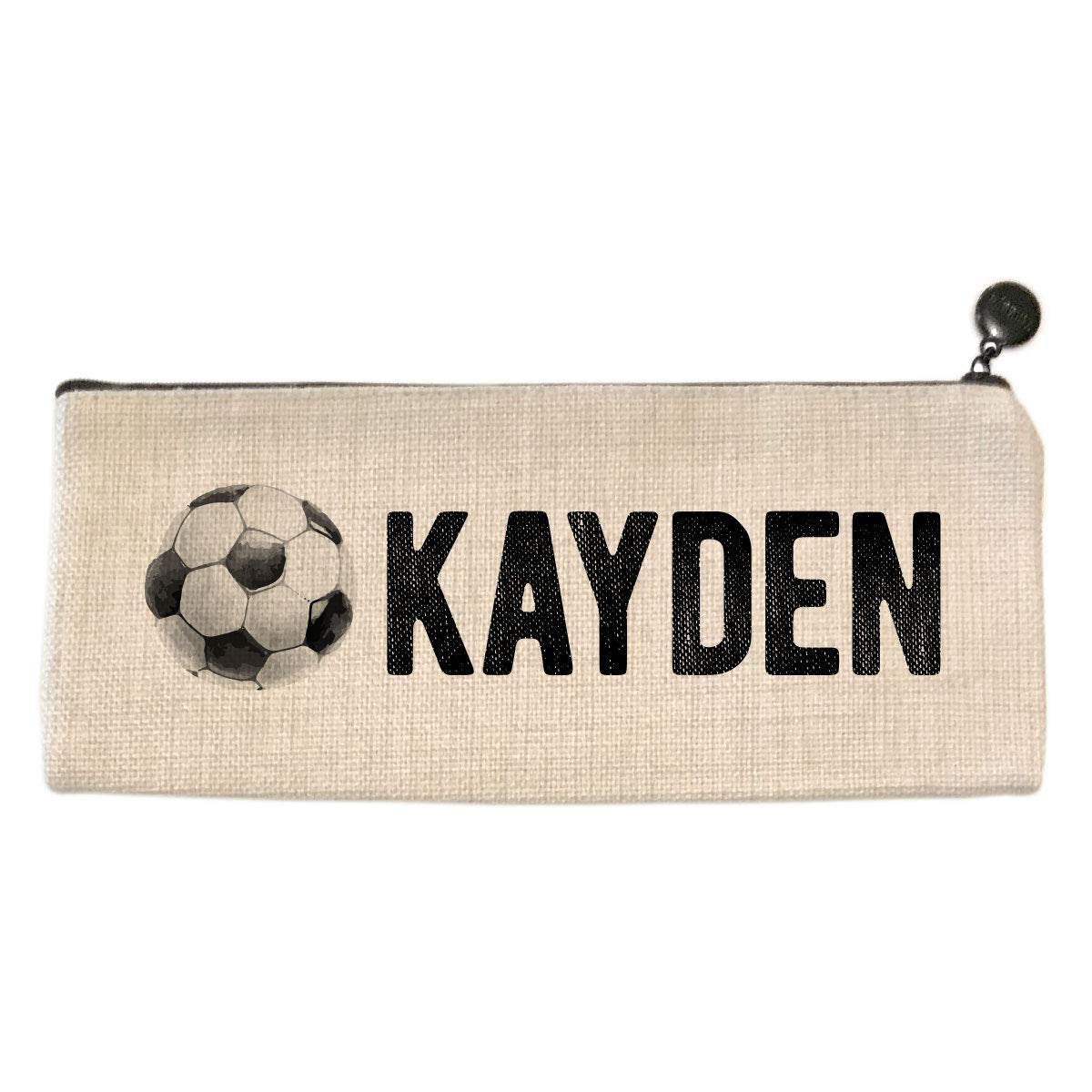 Personalized Soccer Pencil Bag