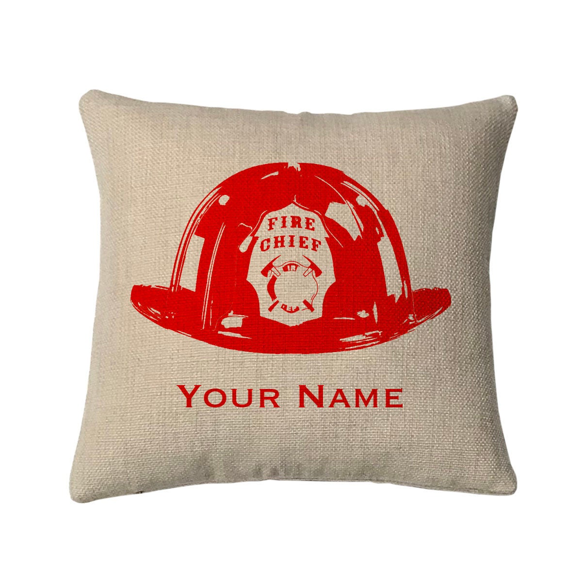 Personalized Fire Mini Throw Pillow