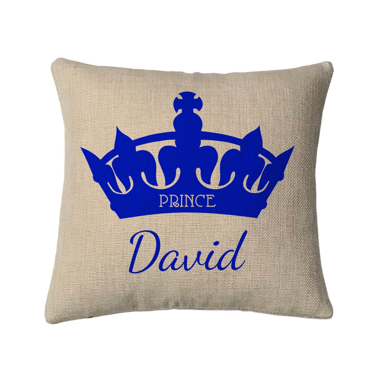 Personalized Prince Mini Throw Pillow