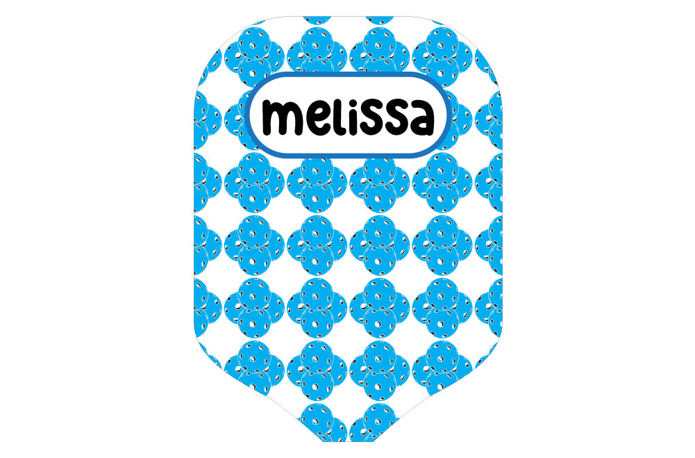 Personalized Geometric Pickleball Paddle Cover