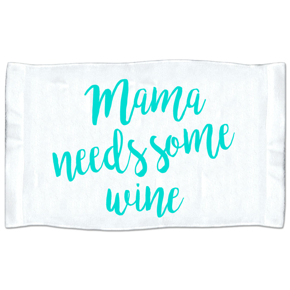 Small Mama Needs Some Wine Towel