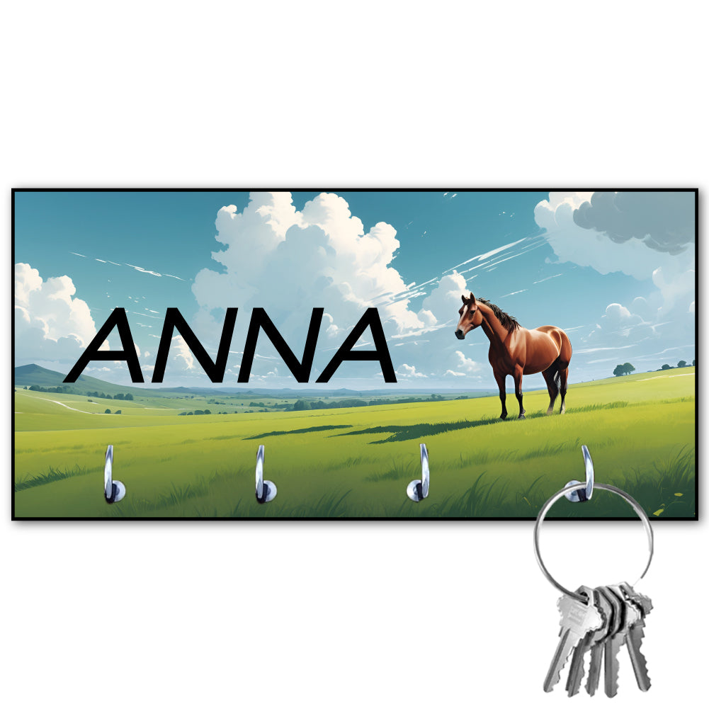 Personalized Horse Key Hanger