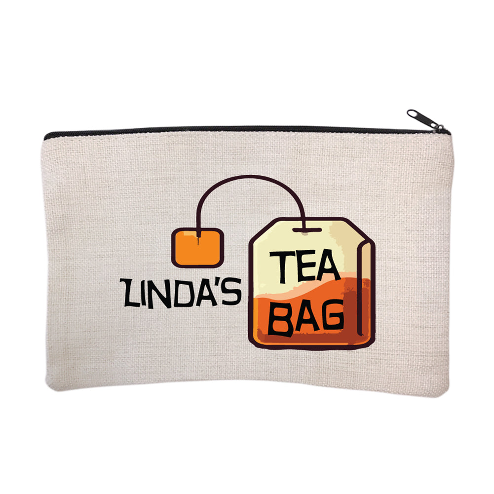 Personalized Tea Bag Zipper Bag