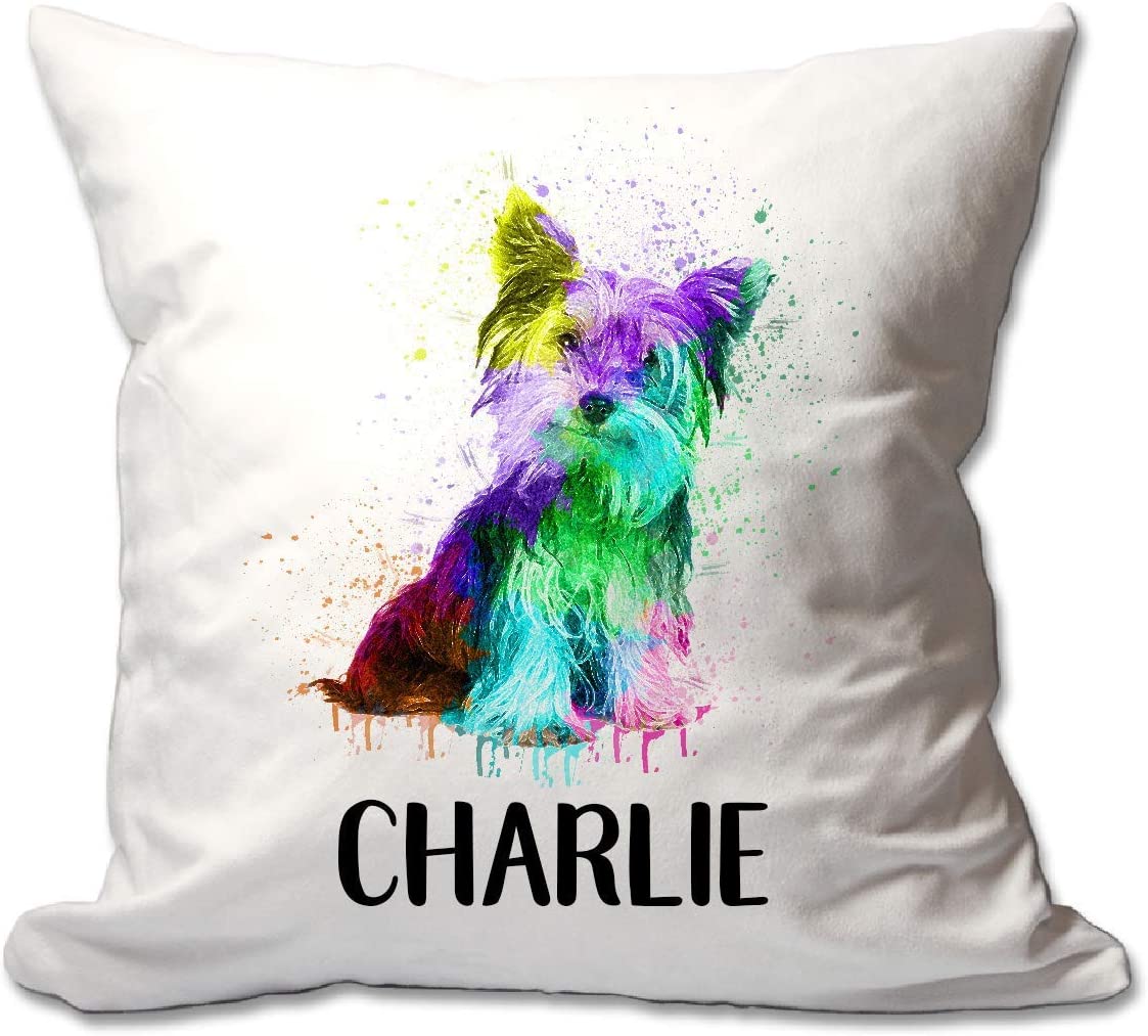 Personalized Watercolor Westie Throw Pillow  - Cover Only OR Cover with Insert
