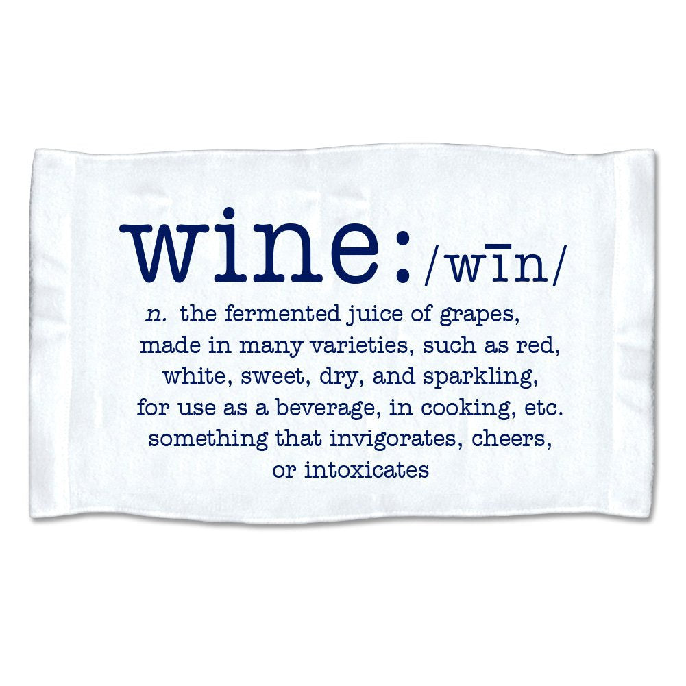 Small Wine Definition Towel