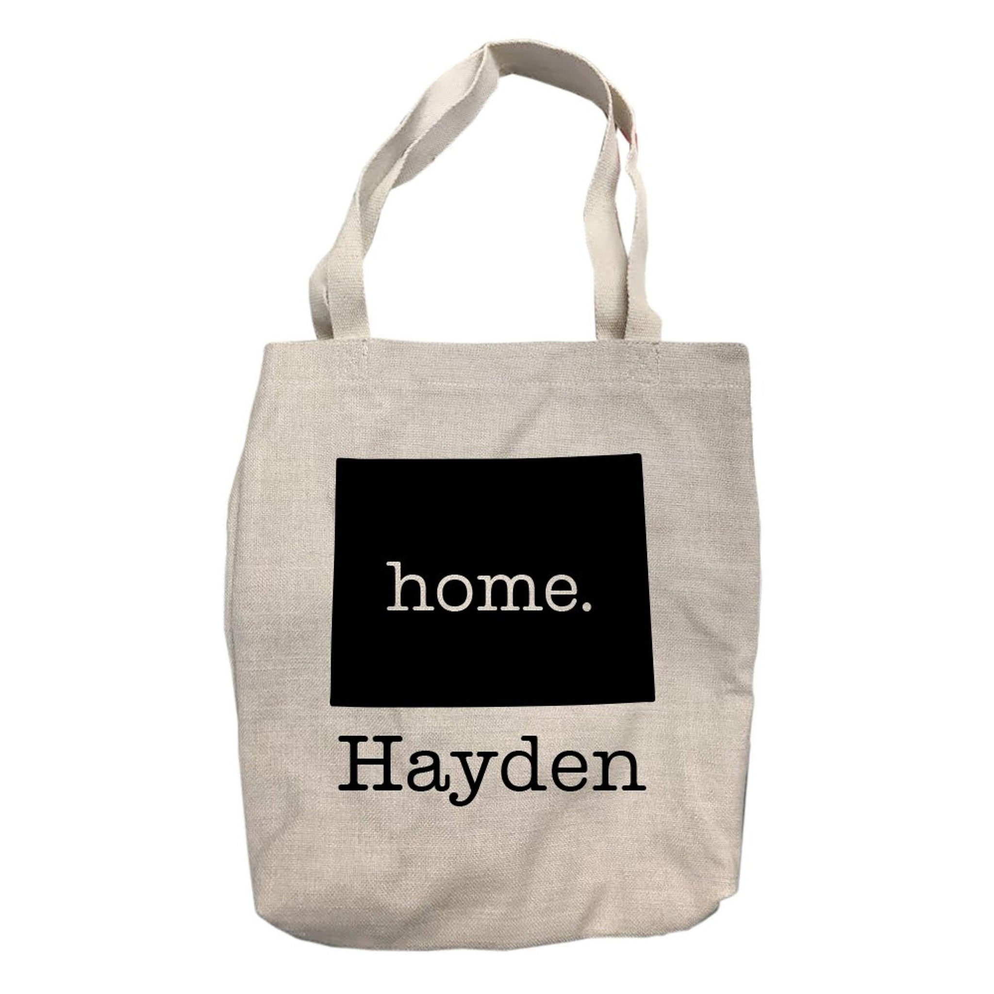 Personalized Wyoming Home State Tote Bag