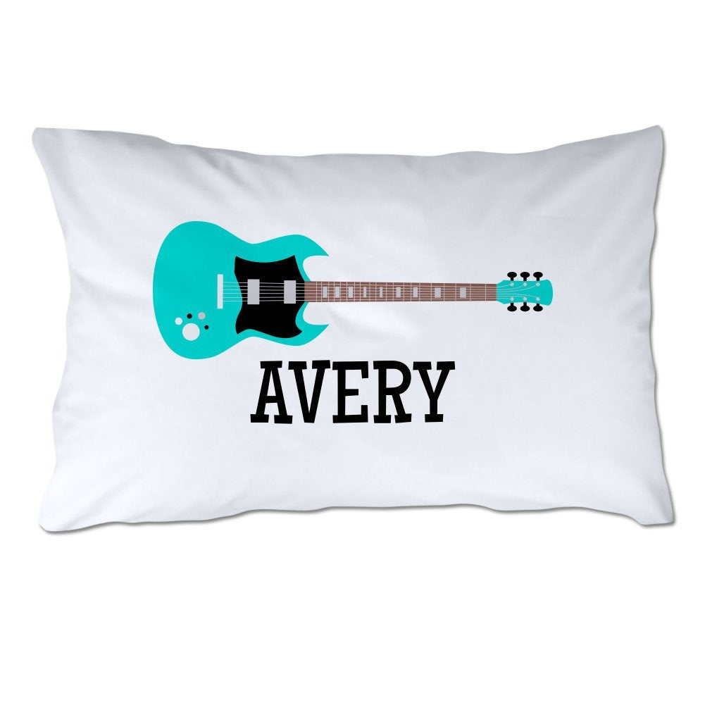 Personalized Guitar Pillowcase