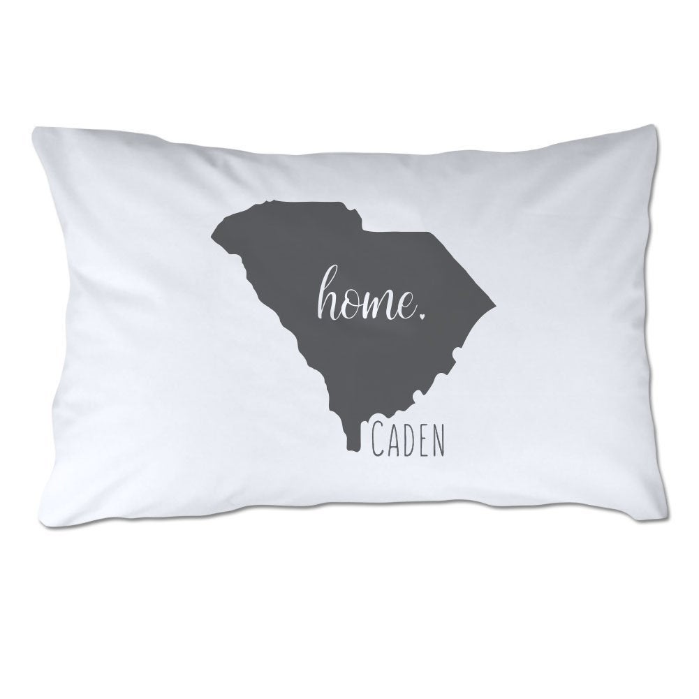 Personalized State of South Carolina Home Pillowcase