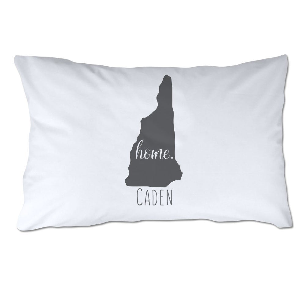 Personalized State of New Hampshire Home Pillowcase