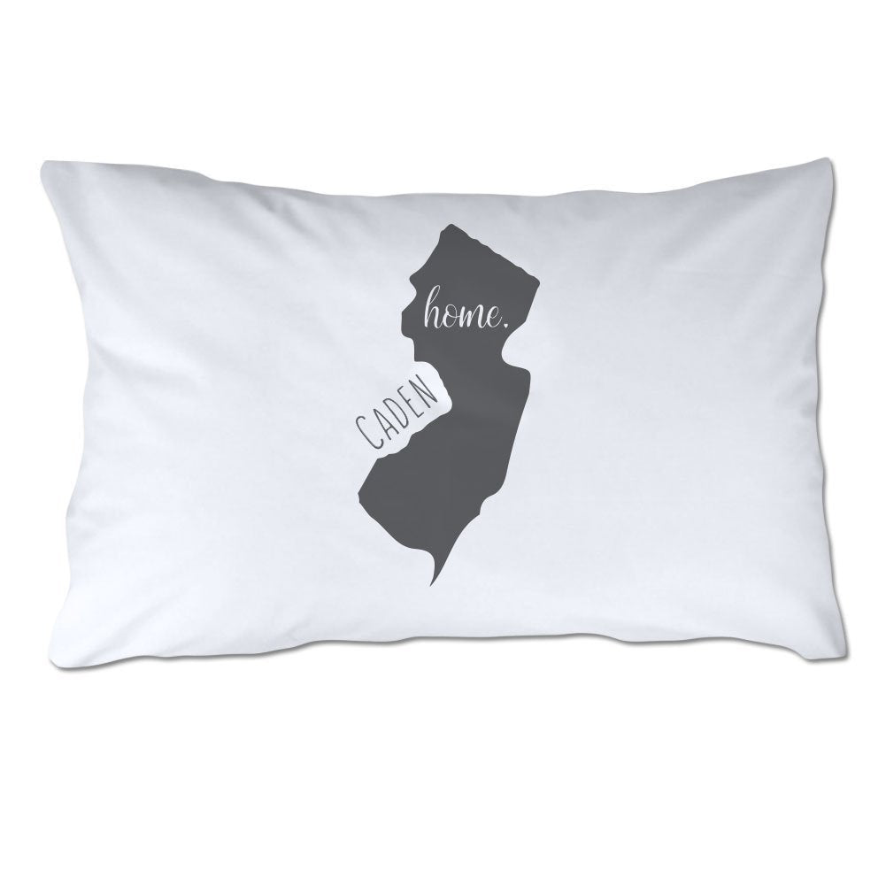 Personalized State of New Jersey Home Pillowcase