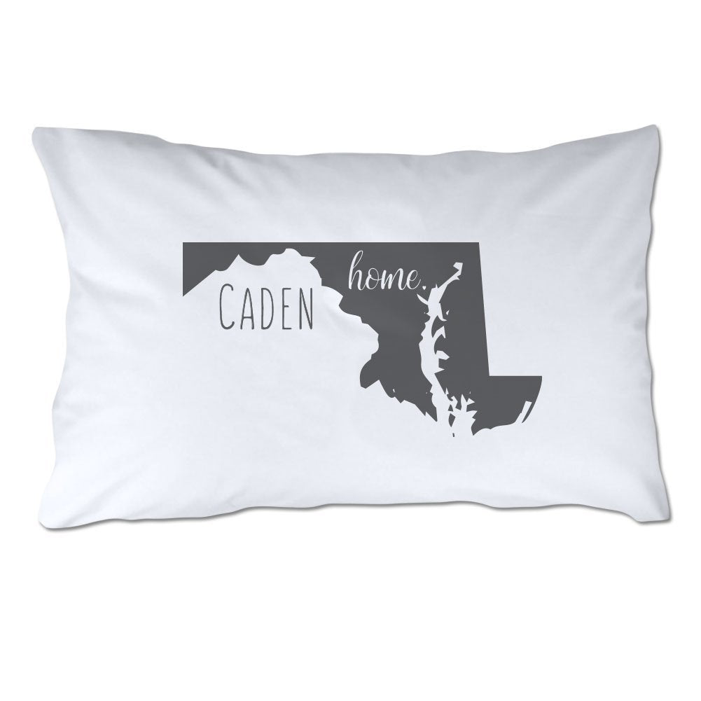 Personalized State of Maryland Home Pillowcase