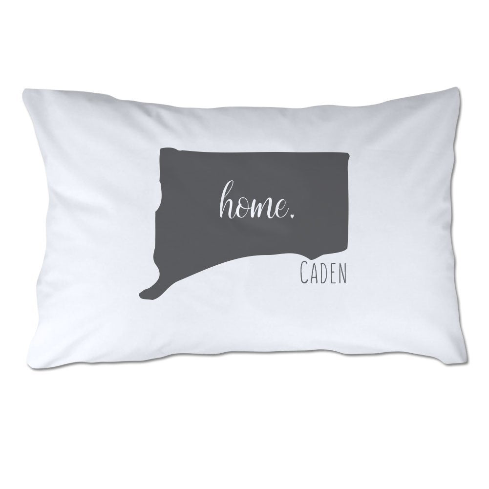Personalized State of Connecticut Home Pillowcase