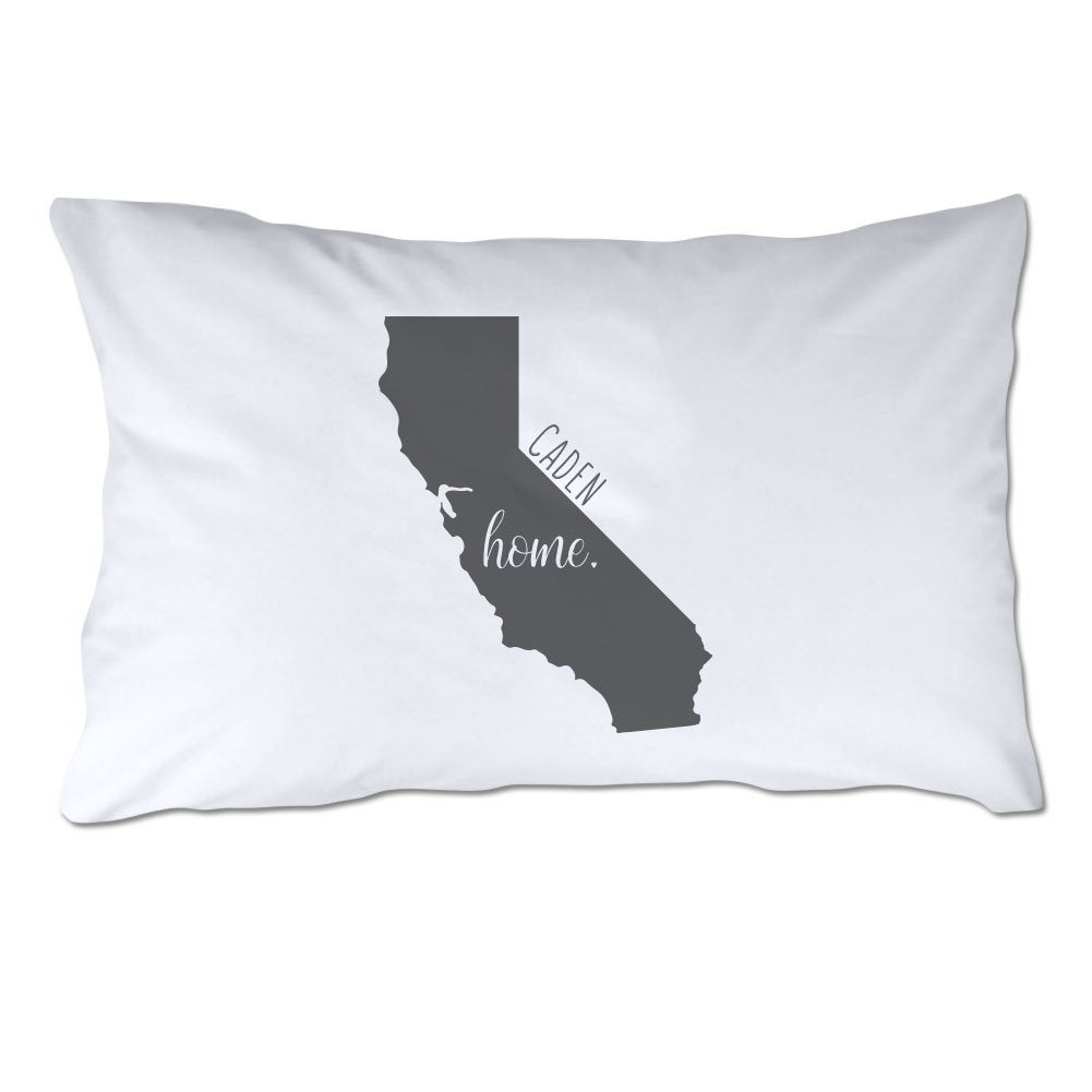 Personalized State of California Home Pillowcase
