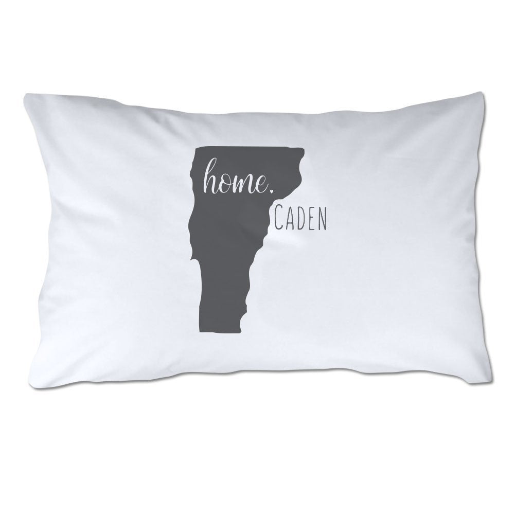 Personalized State of Vermont Home Pillowcase