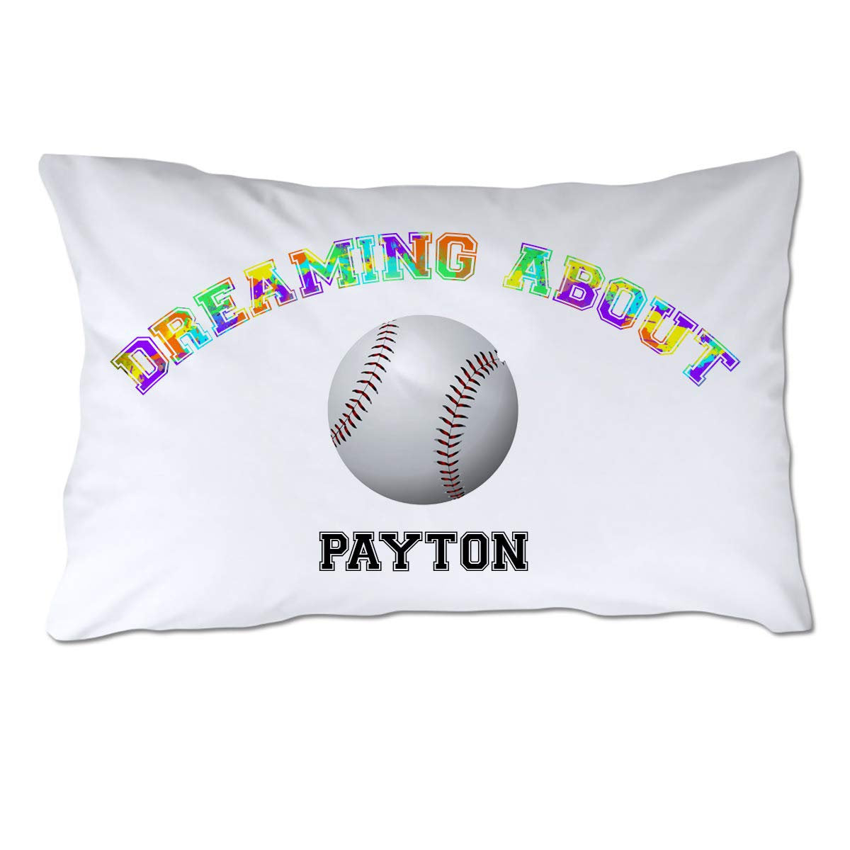 Personalized Dreaming About Baseball Pillowcase