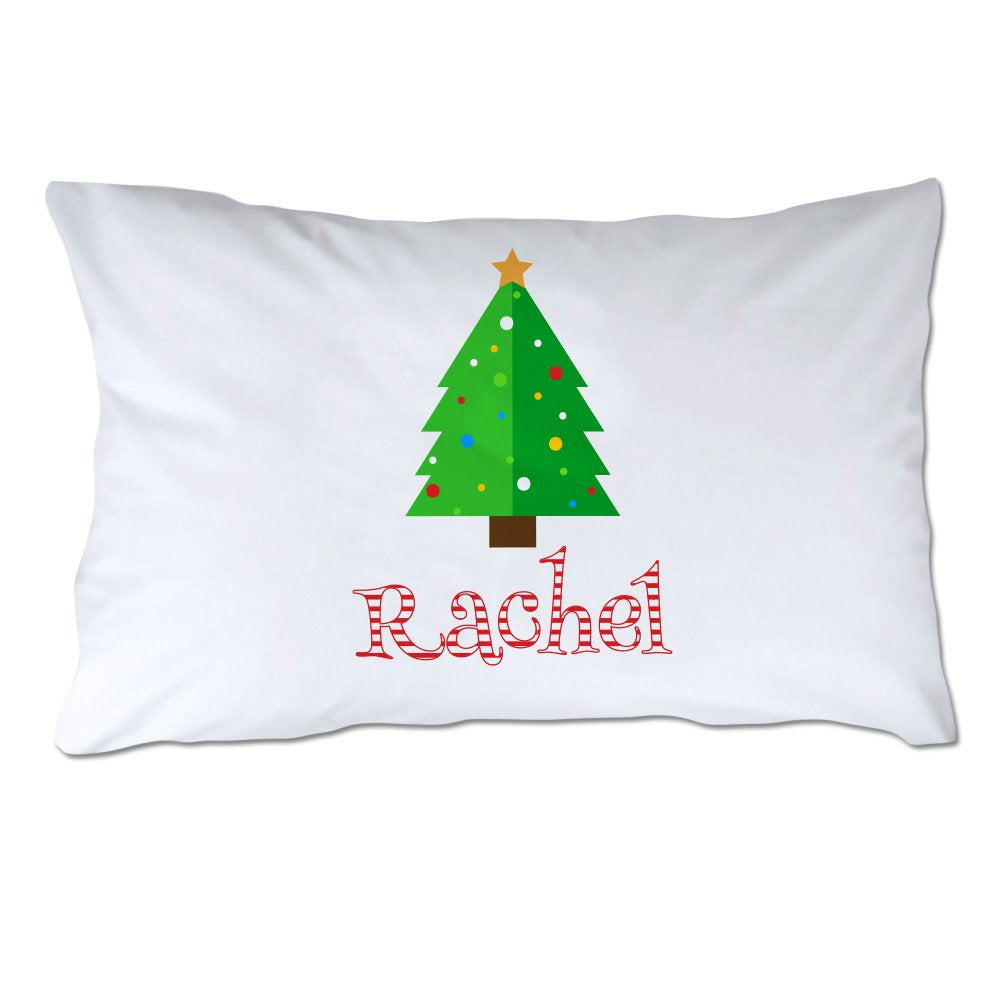 Personalized Christmas Tree Pillowcase