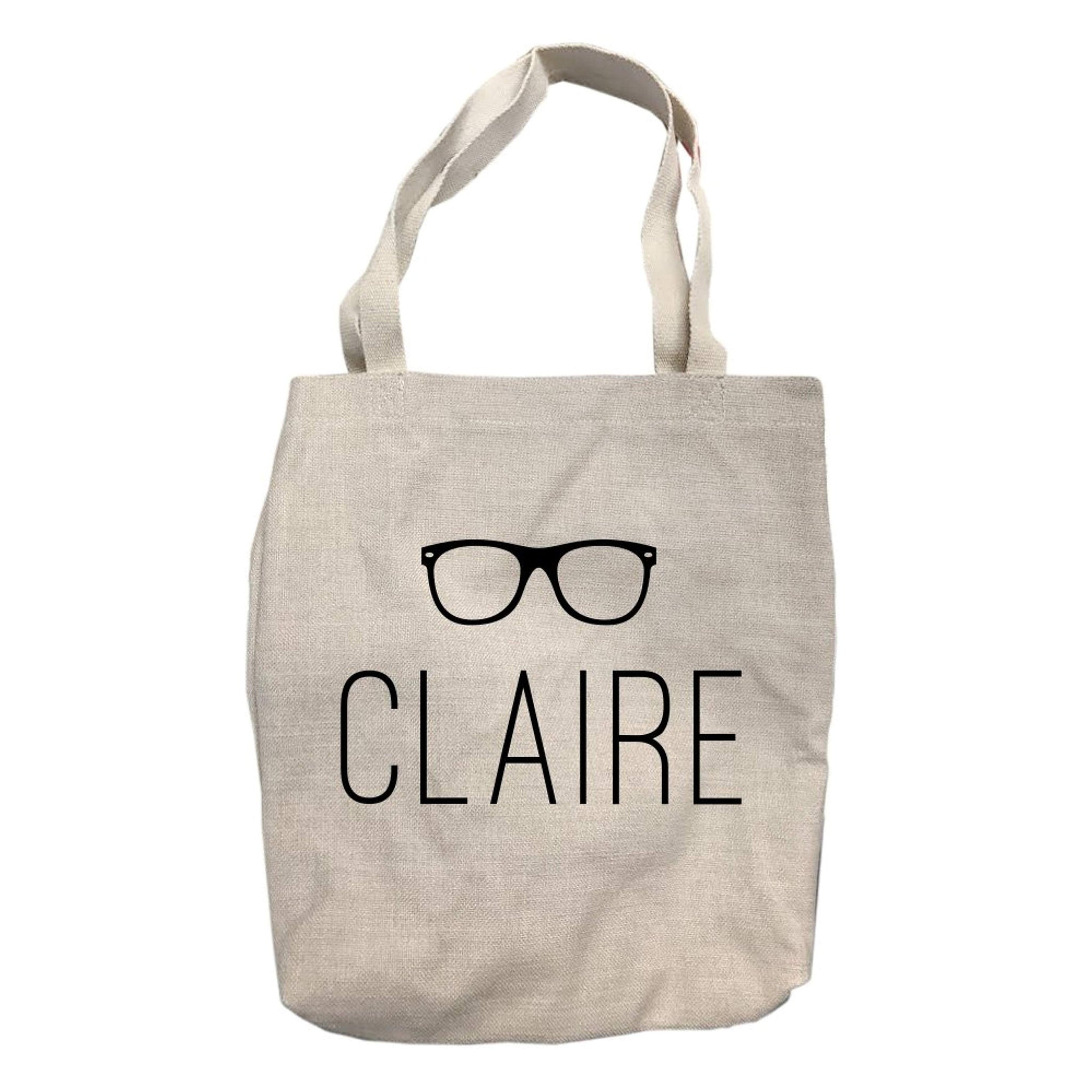 Personalized Eyeglasses Tote Bag