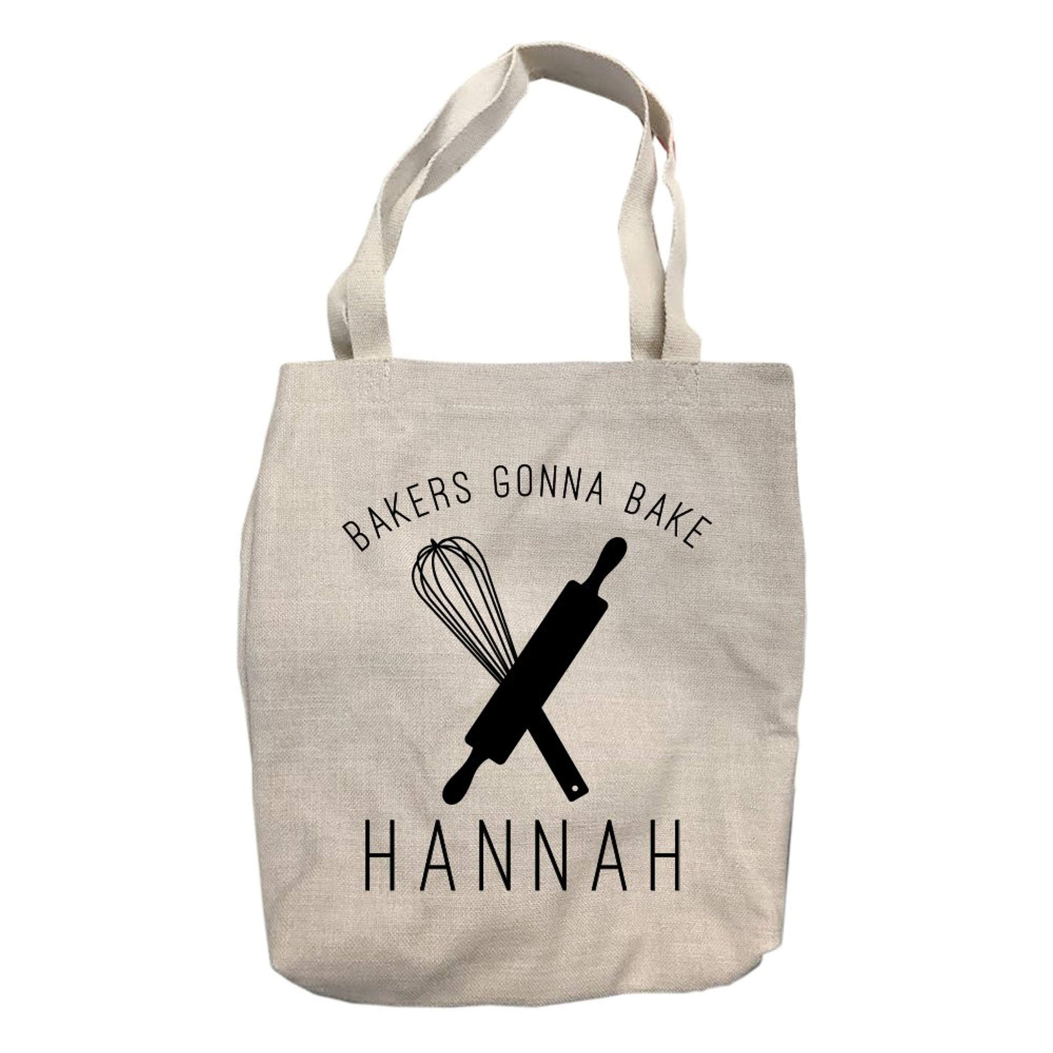 Personalized Bakers Gonna Bake Tote Bag