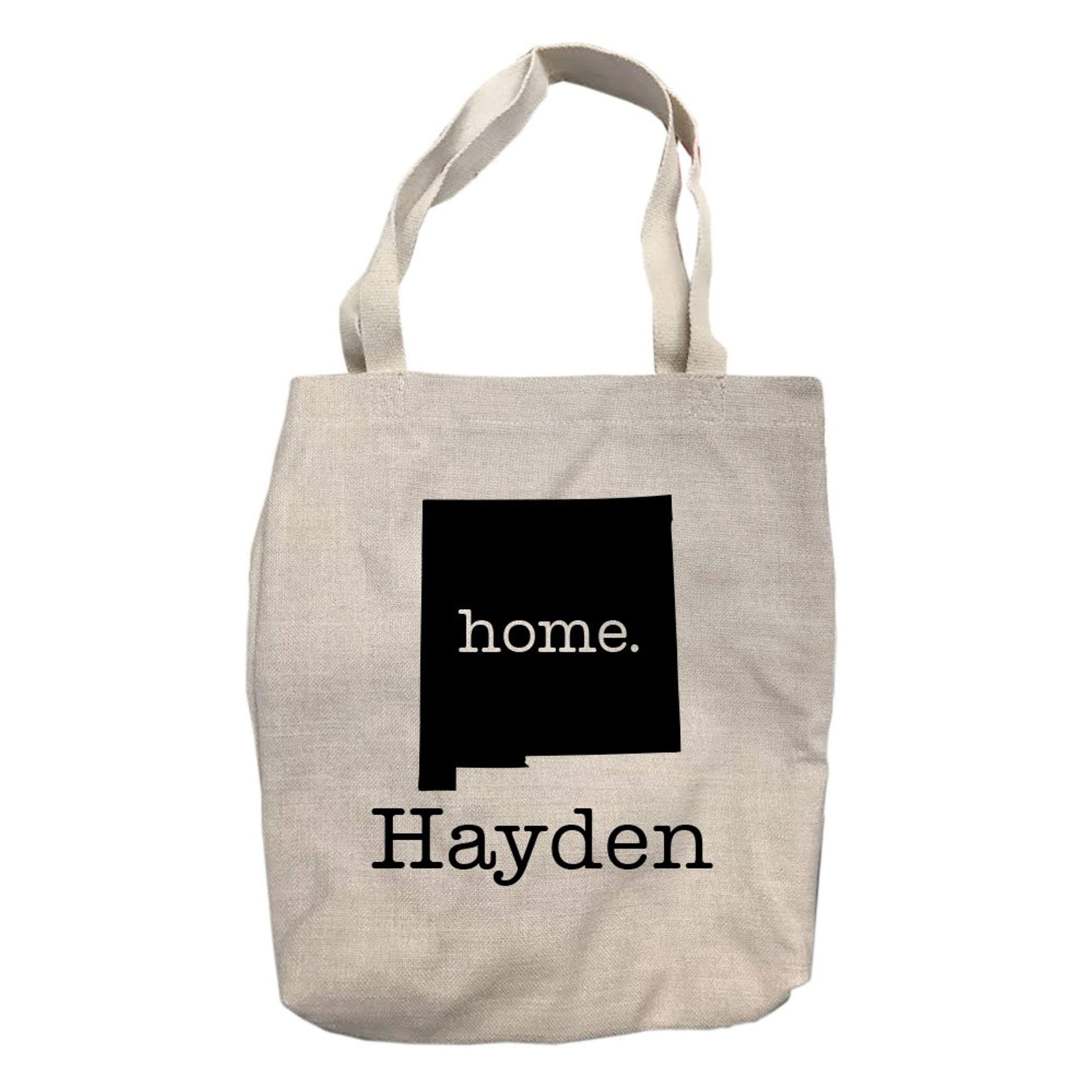 Personalized New Mexico Home State Tote Bag