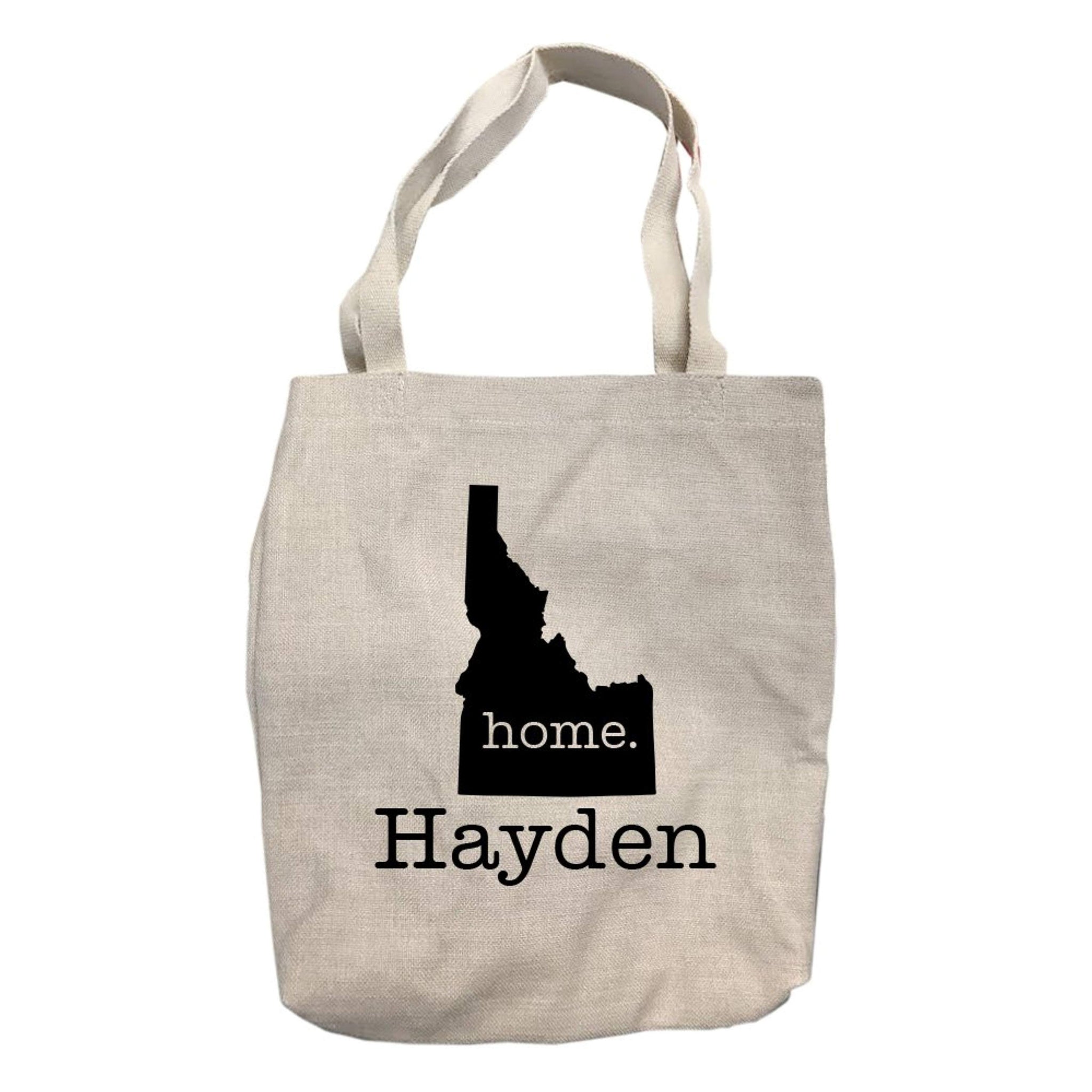 Personalized Idaho Home State Tote Bag