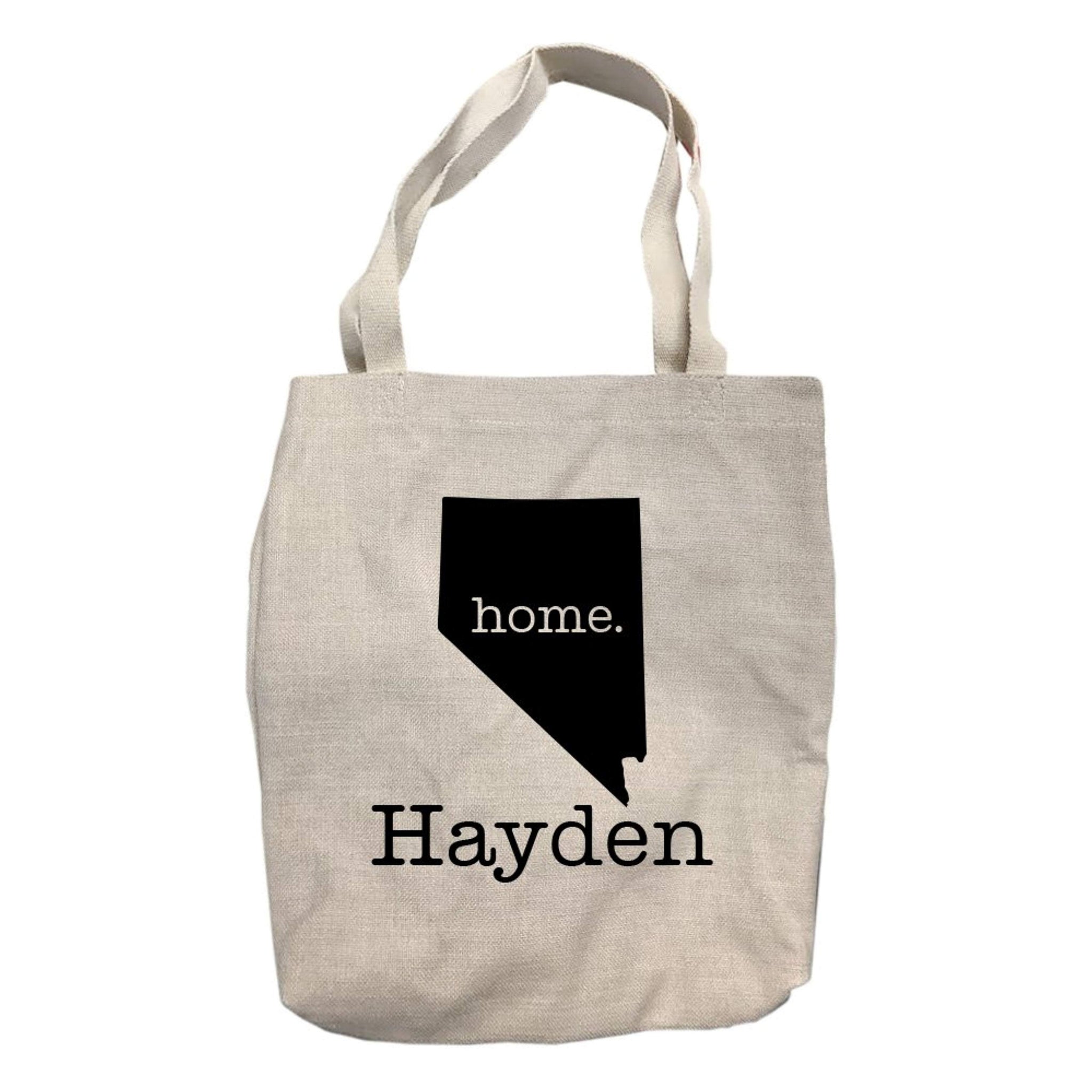 Personalized Nevada Home State Tote Bag