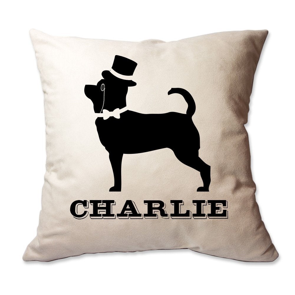 Personalized Fancy Chihuahua Throw Pillow  - Cover Only OR Cover with Insert
