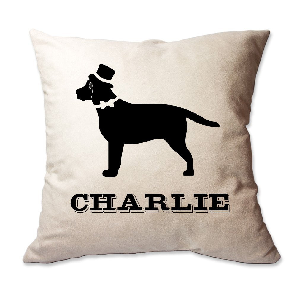 Personalized Fancy Labrador Lab Throw Pillow  - Cover Only OR Cover with Insert