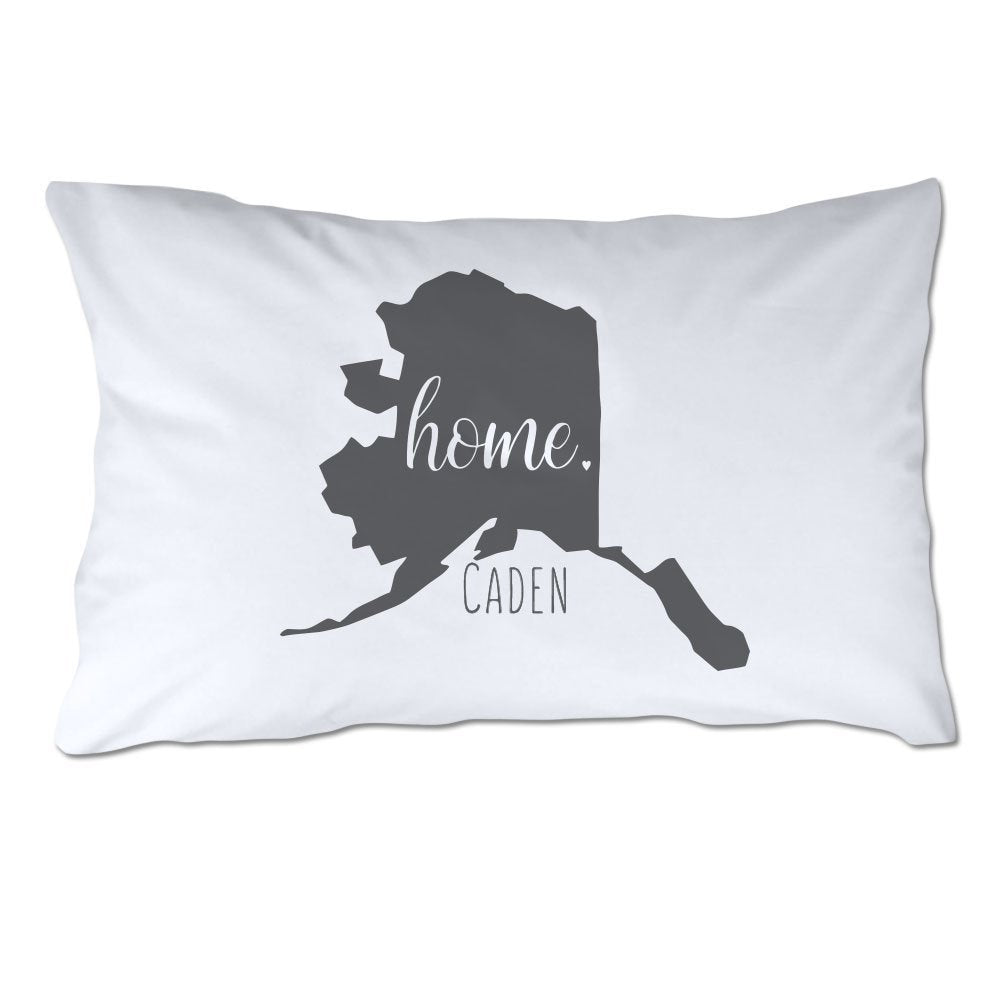 Personalized State of Alaska Home Pillowcase