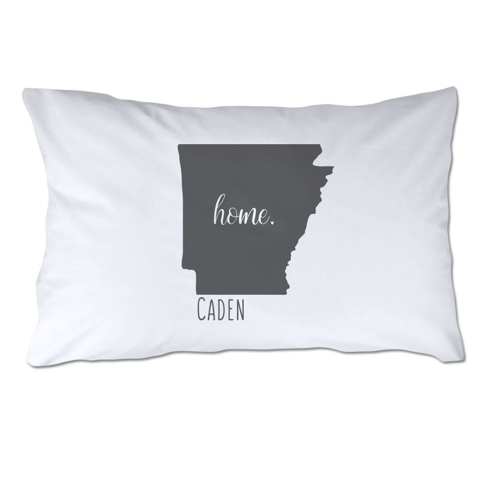 Personalized State of Arkansas Home Pillowcase