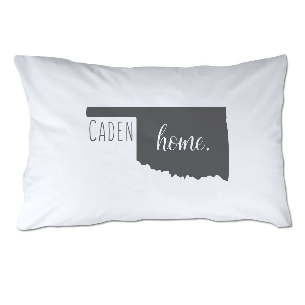Personalized State of Oklahoma Home Pillowcase