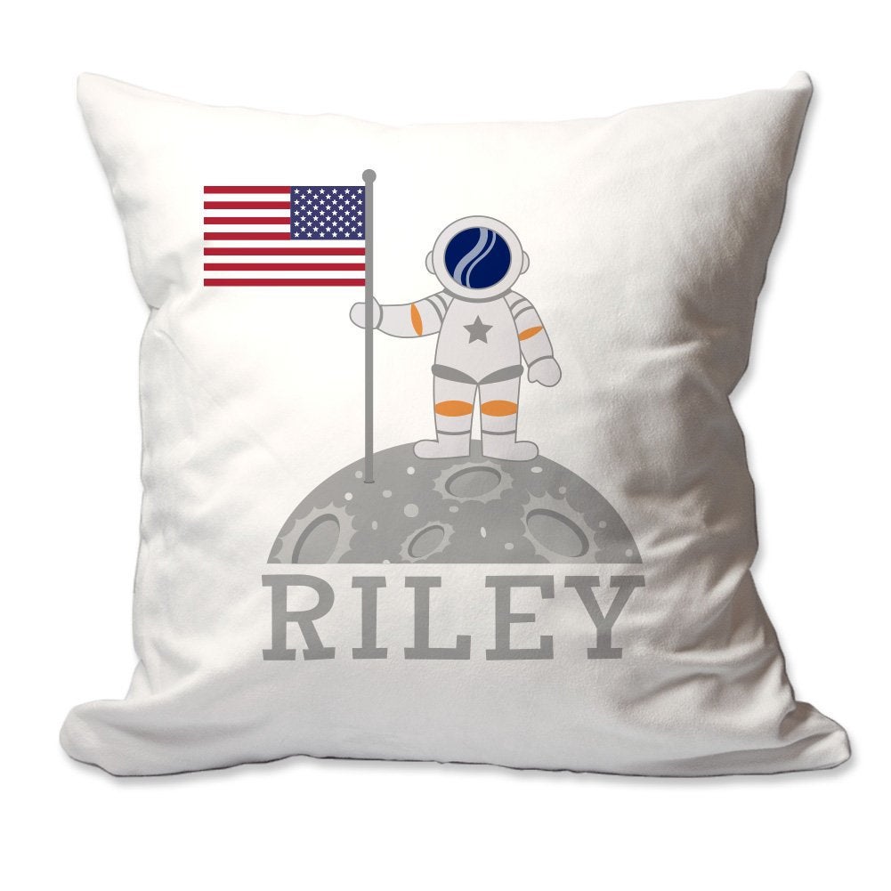 Personalized Astronaut Throw Pillow  - Cover Only OR Cover with Insert