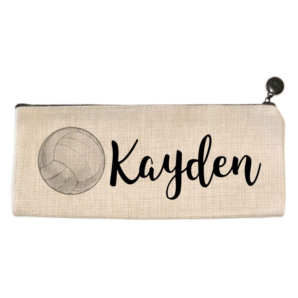 Personalized Volleyball Pencil Bag
