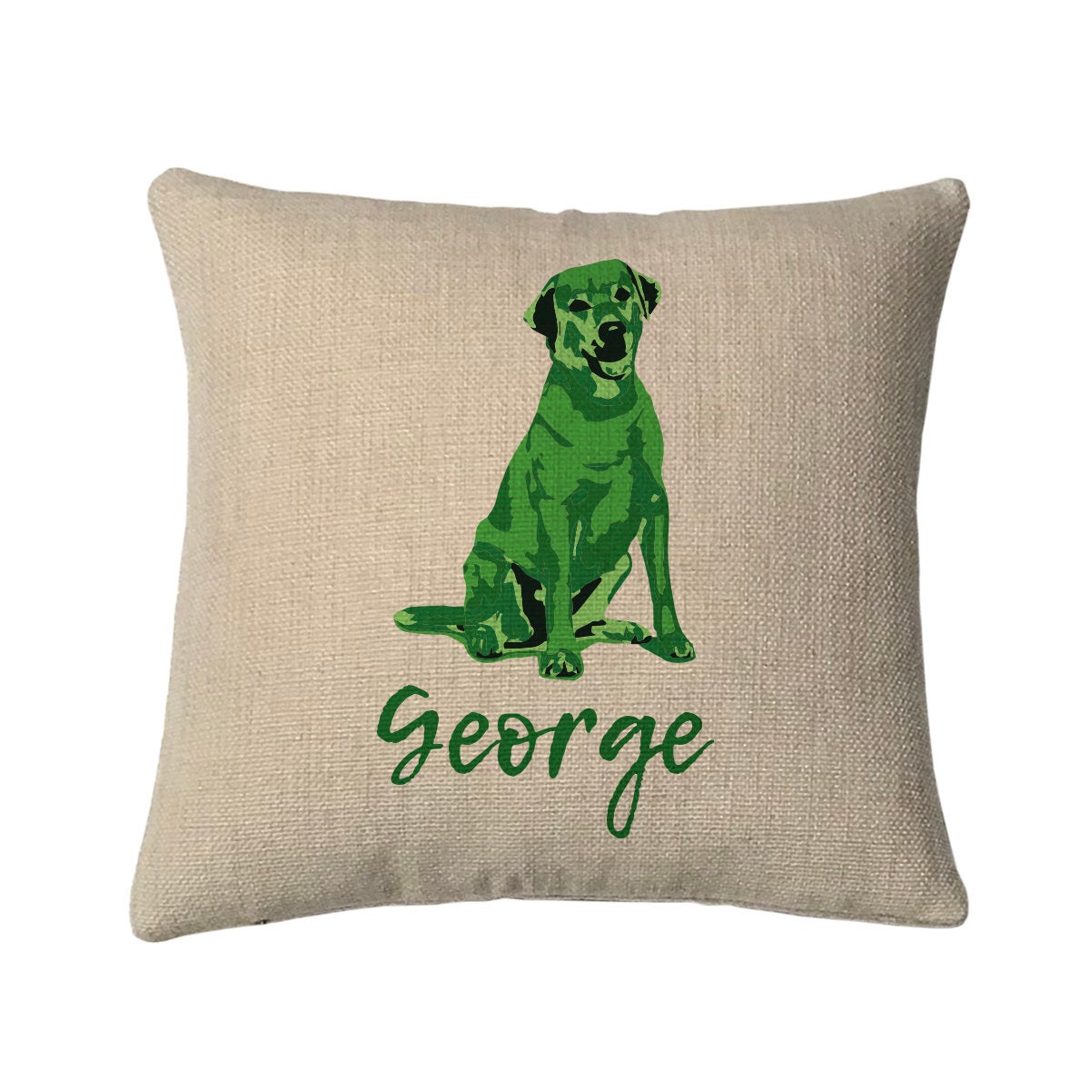 Personalized Love Labrador Retriever Lab Mini Throw Pillow